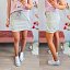 Falda Cargo Gris